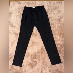 Zadig & Voltaire Black Joggers with White Stripe